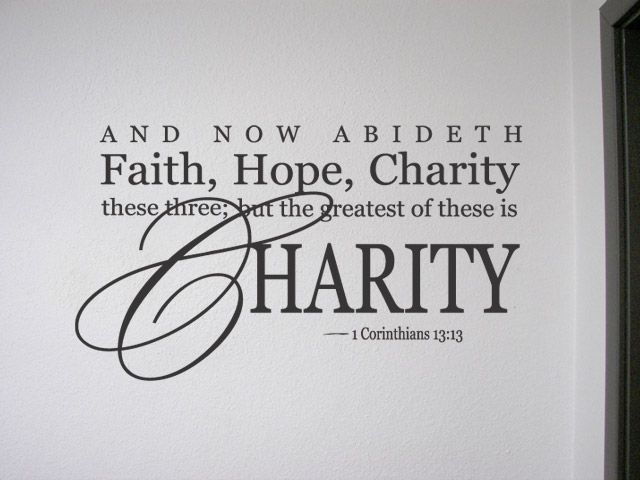   Vinyl Wall Quote Decal Bible Words Room Home Decor Verse New  