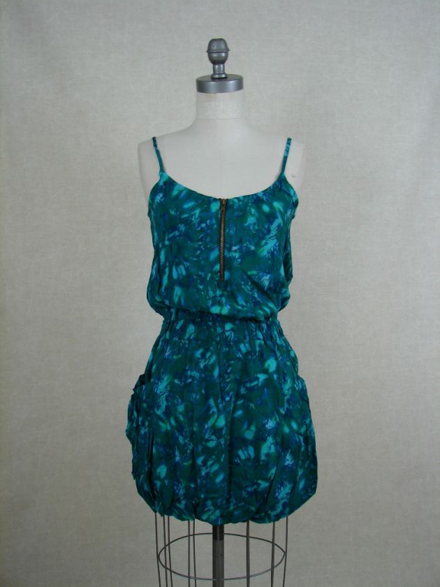 Womens Mimi chica Larisa Summer Dress Aqua green S New  
