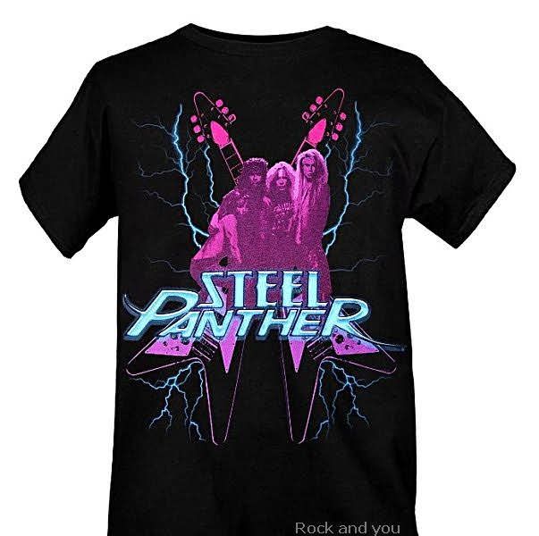 Steel Panther Electric metal rock T Shirt S XL 2XL NWT  