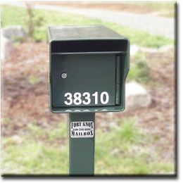 FORT KNOX LOCKING MAILBOX ~1/4 STEEL Extreme Security  