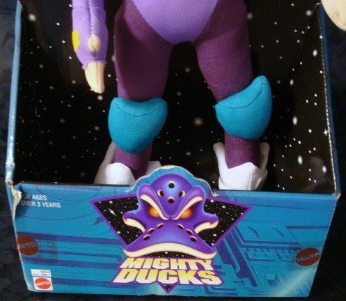  THE MIGHTY DUCKS Mallory Doll Action Figure Toy Figurine Cartoon Duck