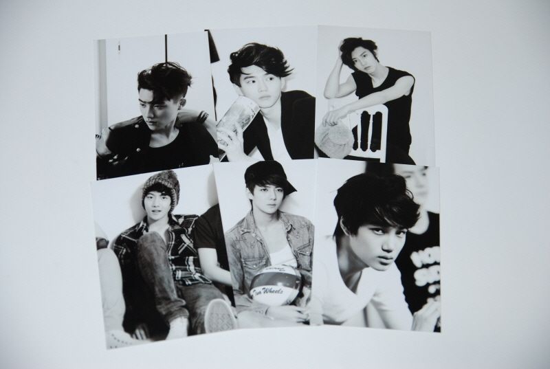 POP EXO K   THE 1ST MINI ALBUM MAMA CD + GIFT (EXO K PHOTO 6 SET 