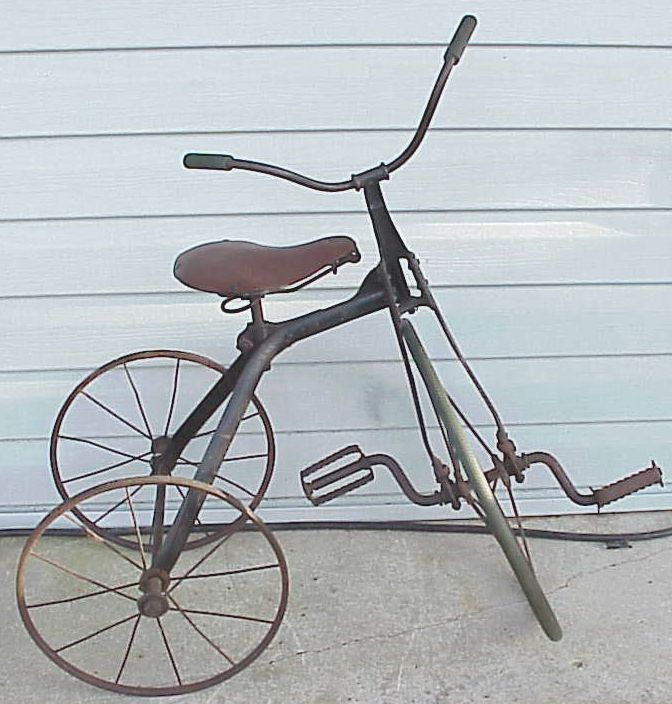 Antique Tricycle. Made by Who?  