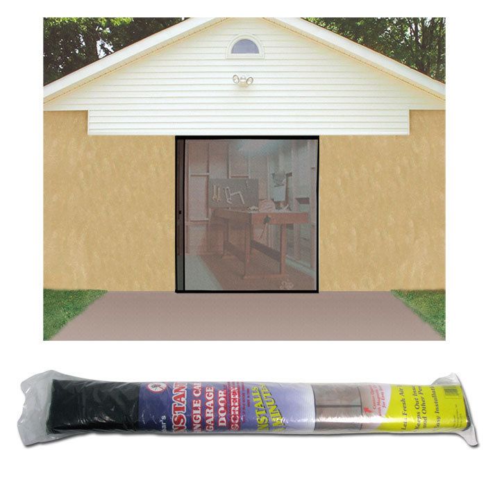 Single Garage Screen Door 844296088553  