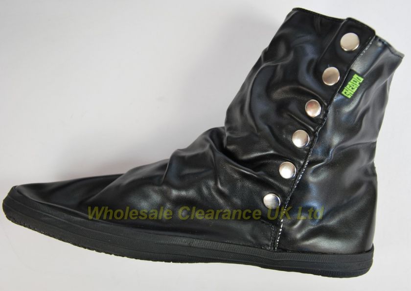 search joblot of 10 mens cheapo black popper ankle boots