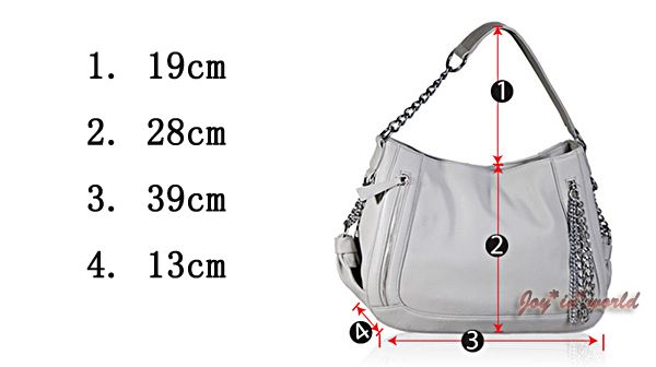 Light Gray Leather Tote Shoulder Bag Handbag Retail$289  