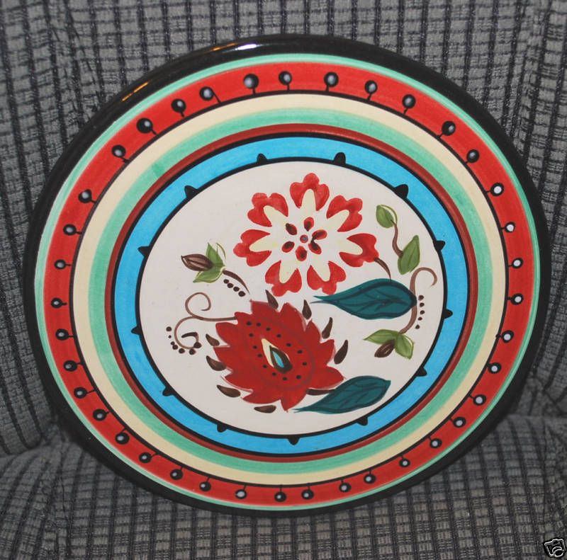 Tabletops Gallery Salima Hand Painted Hot Plate Trivet  