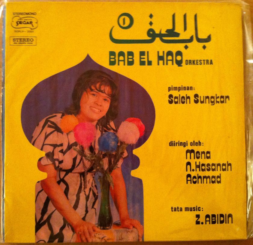   HAQ ORKESTRA LP vol 1 SALEH SUNGKAR RARE INDONESIA GAMBUS   