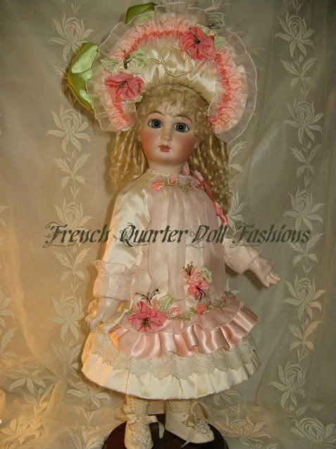 18 FRENCH DOLL DRESS PATTERN ANTIQUE STYLE~ANASTACIA  