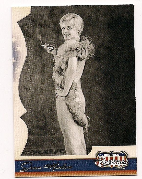 Donruss Americana Card 212 Jean Harlow Super Rare SP  