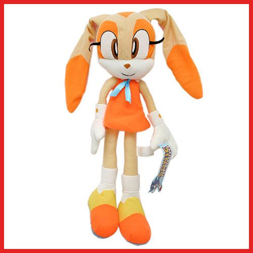 Sega Sonic Cream Plush Doll/Stuffed Toy Figure  18 L  
