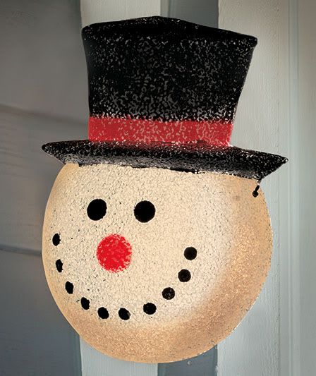 CHRISTMAS HOLIDAY SNOWMAN OUTDOOR LIGHTED PORCH LIGHT COVER YARD DECOR 