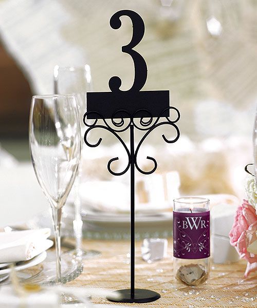   WIRE TABLE NUMBERS, MENU CARDS, TABLE GREETING CARDS HOLDERS